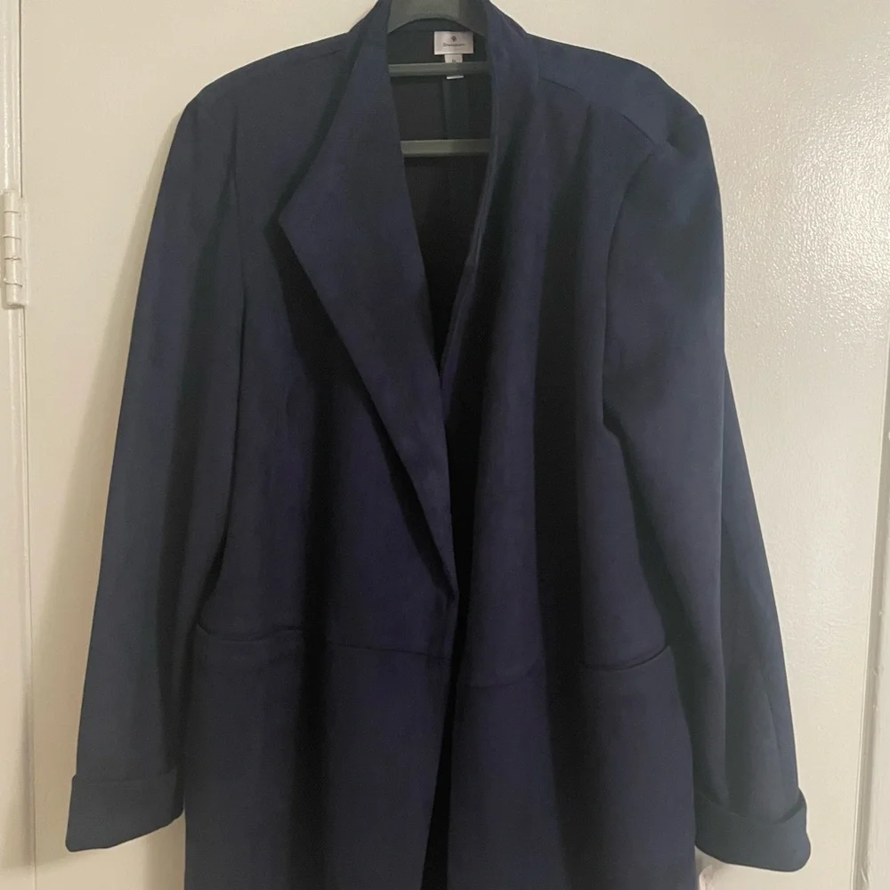 Navy Winter Coat - Picture 1 of 7